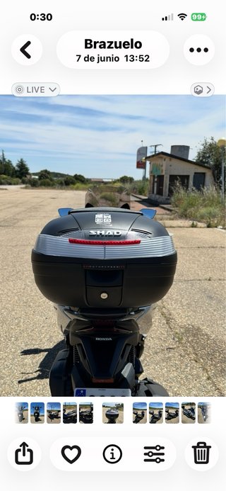 Honda Forza 125 ABS Azul/Gris