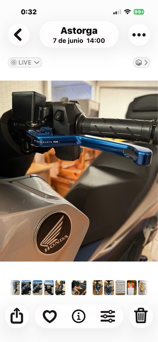 Honda Forza 125 ABS Azul/Gris