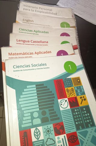 Lote Libros CFGB 1 Grado