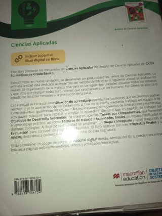 Lote Libros CFGB 1 Grado