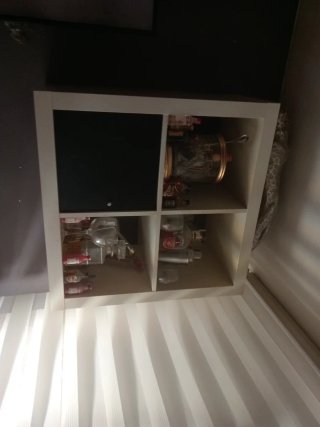 Librería modular Ikea Solo los muebles