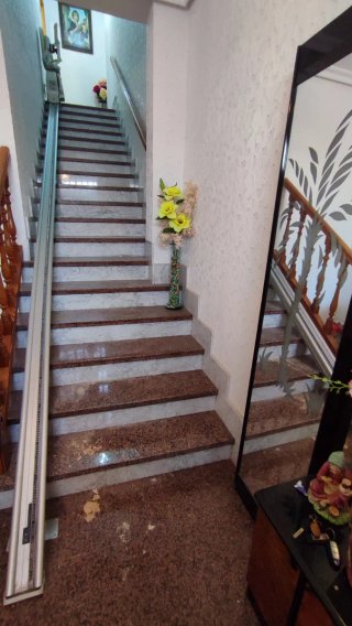 Silla salvaescaleras y raíl recto de 6 metros