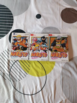 Naruto no 1 (catalán), 2,3 (castellano)