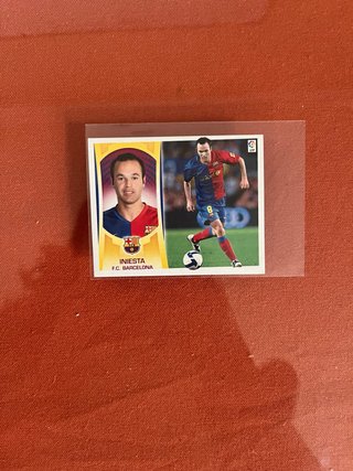 Cromo Iniesta F.C. Barcelona 09-10