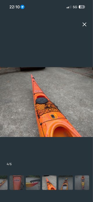 Kayak de mar RTMD Ysak