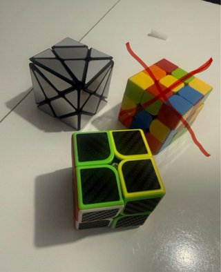 Pack 3 Puzzles 3D: Cubo, Hexaedro y Espejo