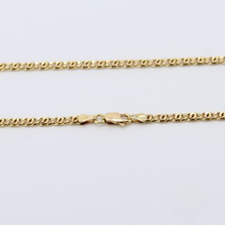 Cadena de oro de 18k. Peso: 16.43 gr.
