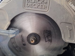 Sierra Circular Black+Decker CS1250LK