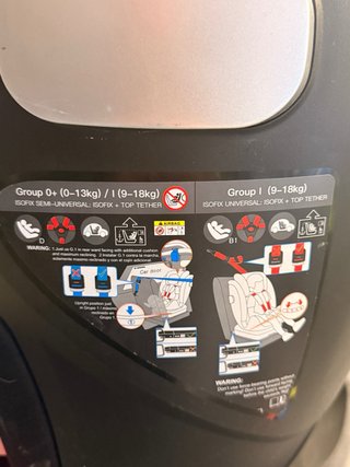 Silla coche bebé con Isofix