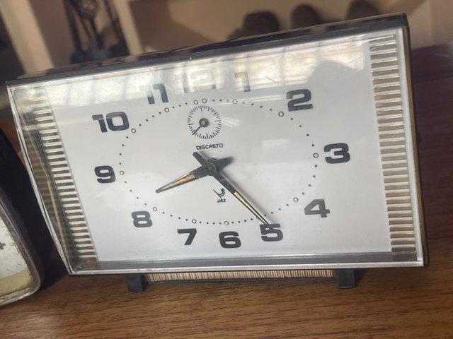Lote 5 relojes despertador JAZ vintage cuerda