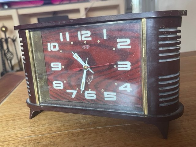 Lote 5 relojes despertador JAZ vintage cuerda