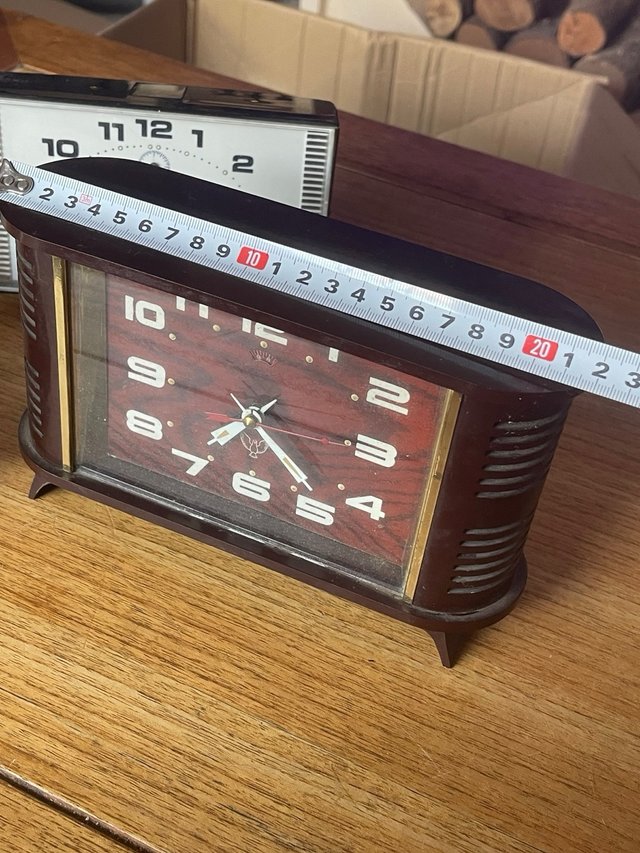 Lote 5 relojes despertador JAZ vintage cuerda