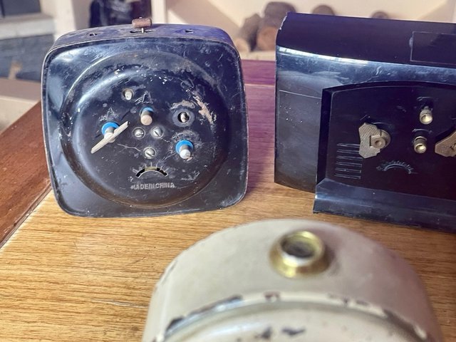 Lote 5 relojes despertador JAZ vintage cuerda