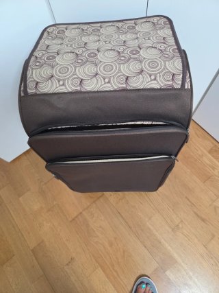 Juego de maletas Custo marrón