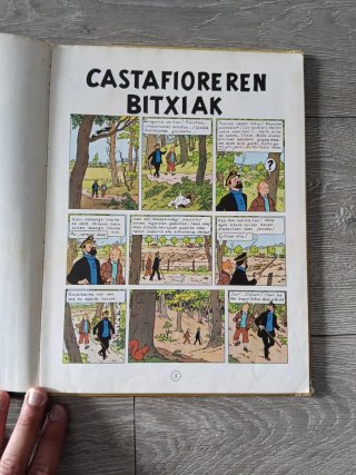 Tintin euskaraz / Castafioreren bitxiak