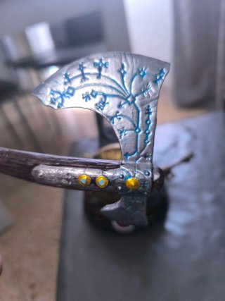 Decoración God of War Hacha espadas del caos y Es