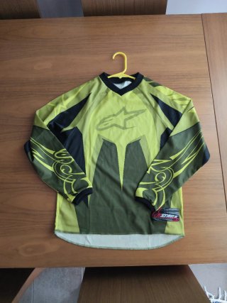 Camiseta Motocross Alpinestars Talla 8/10 niño