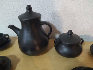 cerámica juego de Café para 5 comensales