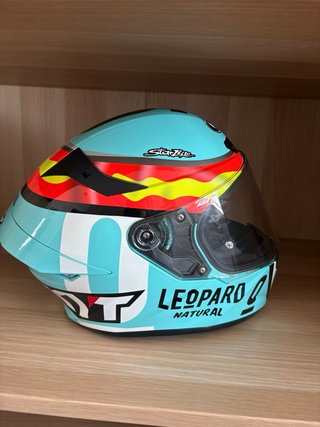Casco Moto KYT Starlite Leopard Talla S