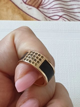 Anillo Oro 585 Negro 6,12g