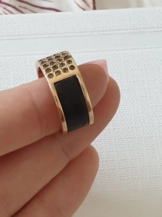 Anillo Oro 585 Negro 6,12g
