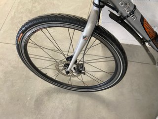 Bicicleta Híbrida Plata