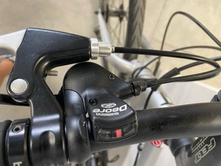 Bicicleta Híbrida Plata