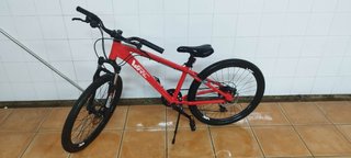 Bicicleta WRC Roja