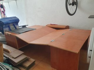 Mueble Cama Camper VW Caddy Maxi 1.10x1.80m