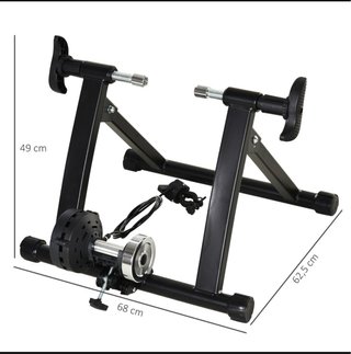 Rodillo Entrenamiento Bici Magnético Plegable