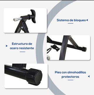 Rodillo Entrenamiento Bici Magnético Plegable