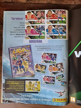 Album Colección Cromos Liga Este 2026-27 Panini