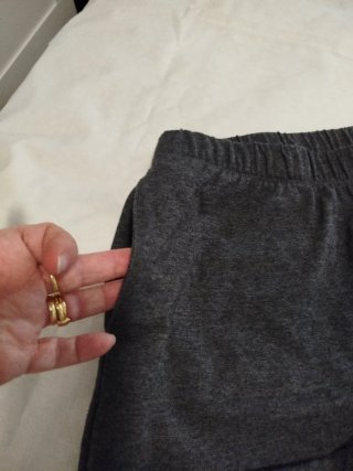 Pantalón corto gris oscuro hombre Talla L