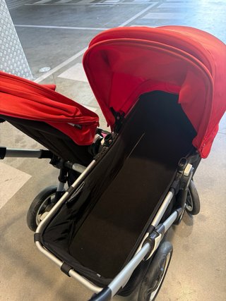 Carrito Gemelar Bugaboo Rojo