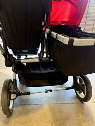 Carrito Gemelar Bugaboo Rojo