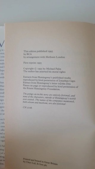 Libro Hemingways chair (en inglés)