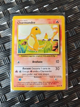 Carta Pokémon Charmander 46/102