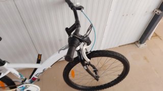 Bicicleta infantil Btwin Poply 300 de color blanco