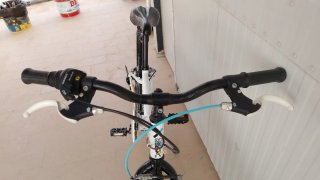 Bicicleta infantil Btwin Poply 300 de color blanco
