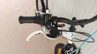 Bicicleta infantil Btwin Poply 300 de color blanco