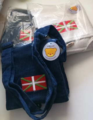 Bolso bandolera pana ikurriña