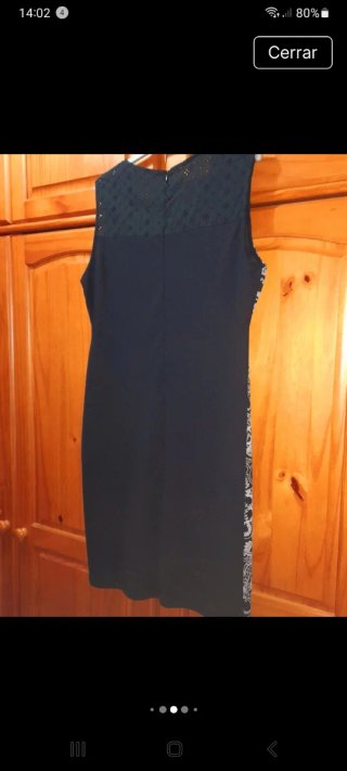 Vestido Desigual bordado sin usar