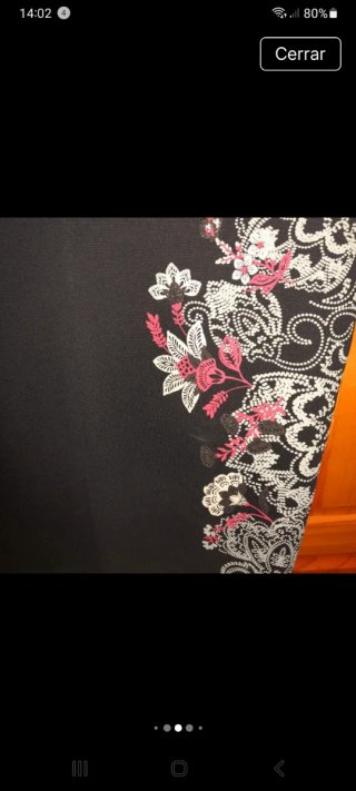 Vestido Desigual bordado sin usar