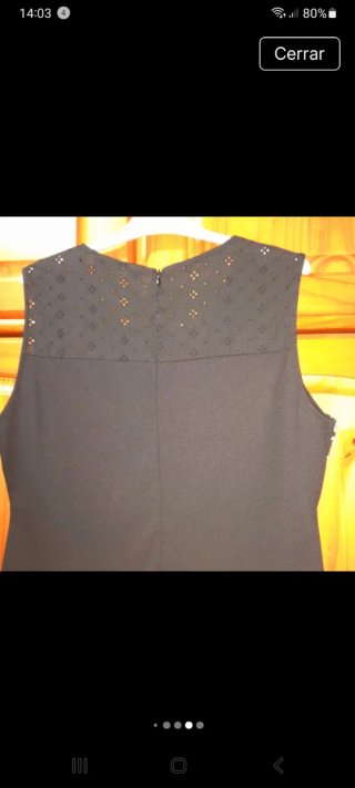 Vestido Desigual bordado sin usar