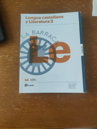 Lengua castellana y literatura 2, Le Bachillerato