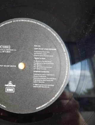 Vinilo LP PET SHOP BOYS - Introspective