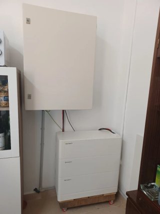 Inversor y baterías litio solar Growatt