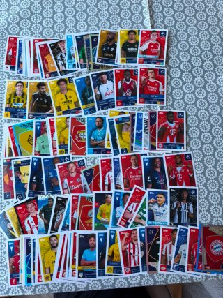 Lote cartas Topps Champions League 25-26
