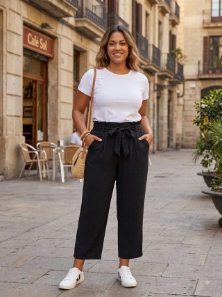 Pantalón H&M negro Talla L