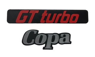 Anagrama Renault 5 Copa Turbo - ABS bicolor 3D